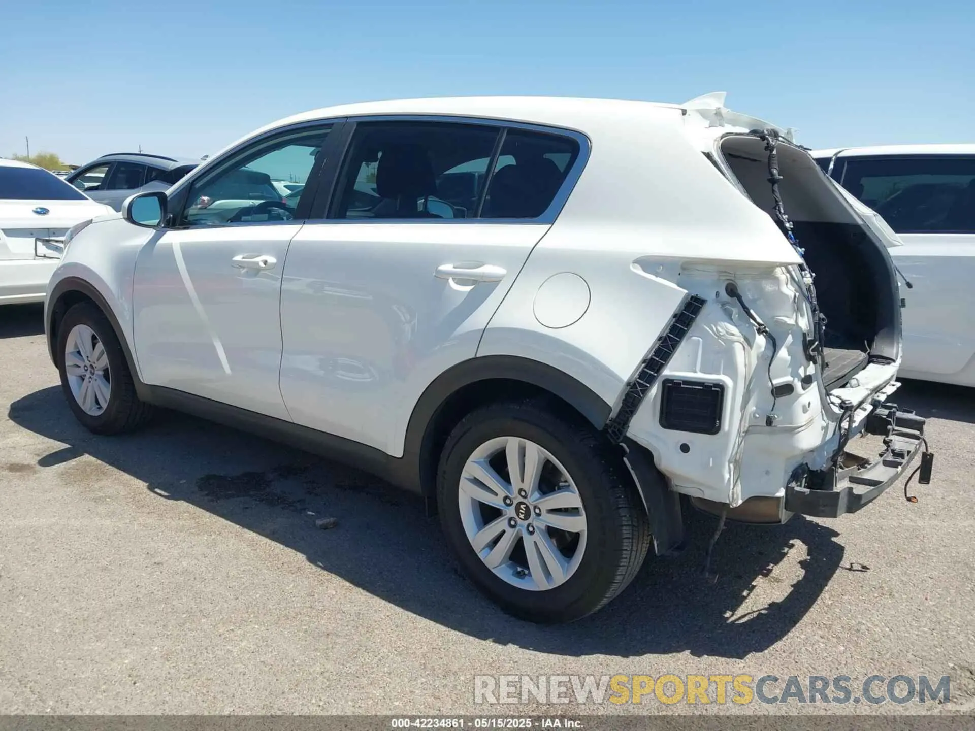 3 Photograph of a damaged car KNDPM3ACXK7595723 KIA SPORTAGE 2019