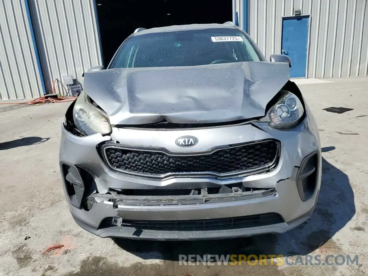 5 Photograph of a damaged car KNDPM3ACXK7621124 KIA SPORTAGE 2019