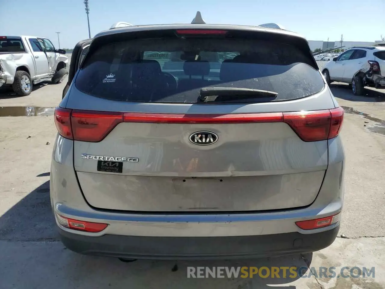 6 Photograph of a damaged car KNDPM3ACXK7621124 KIA SPORTAGE 2019