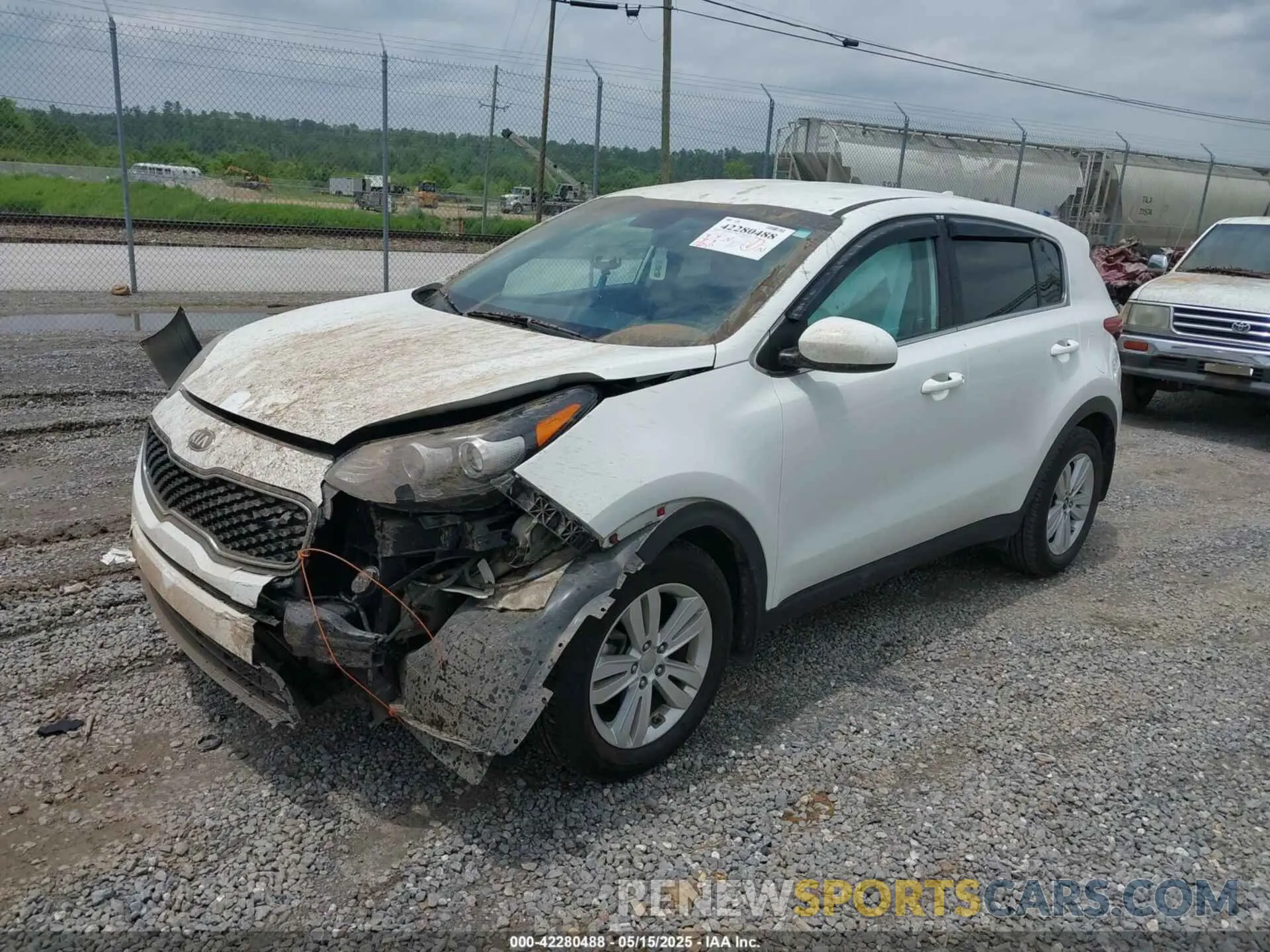 2 Photograph of a damaged car KNDPM3ACXK7626226 KIA SPORTAGE 2019