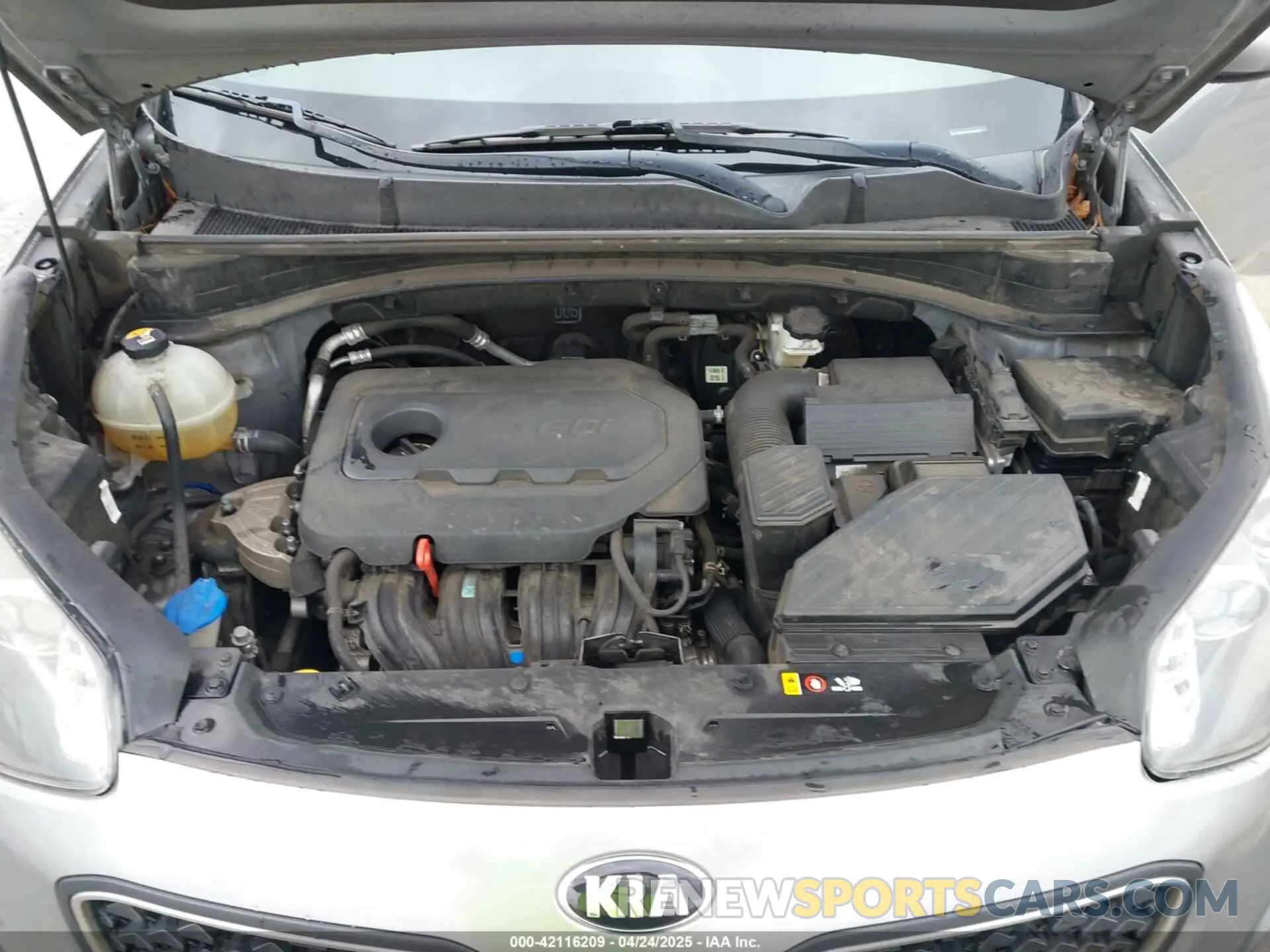 10 Photograph of a damaged car KNDPM3ACXK7626856 KIA SPORTAGE 2019