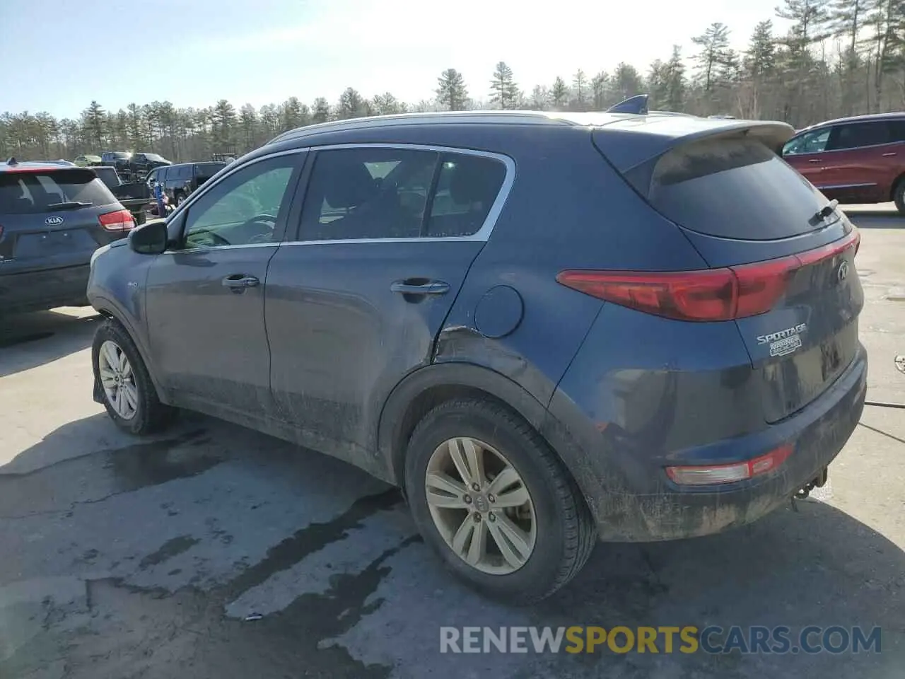 2 Photograph of a damaged car KNDPMCAC0K7551553 KIA SPORTAGE 2019
