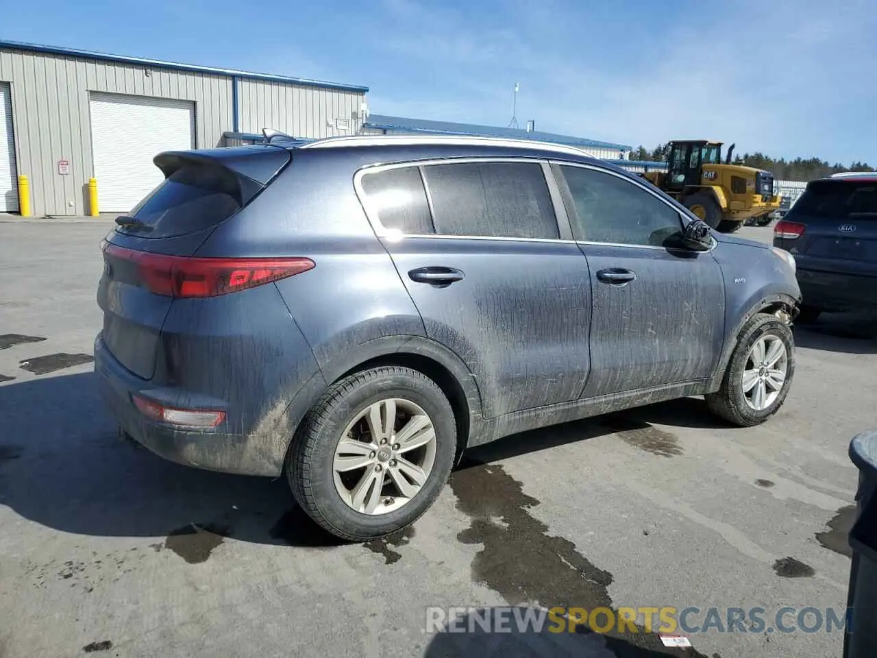3 Photograph of a damaged car KNDPMCAC0K7551553 KIA SPORTAGE 2019