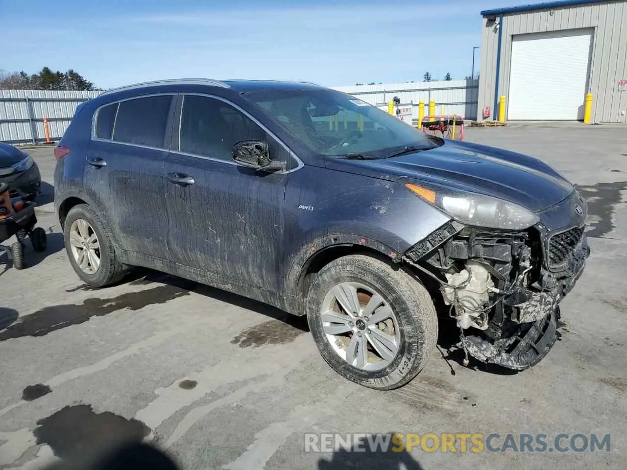 4 Photograph of a damaged car KNDPMCAC0K7551553 KIA SPORTAGE 2019
