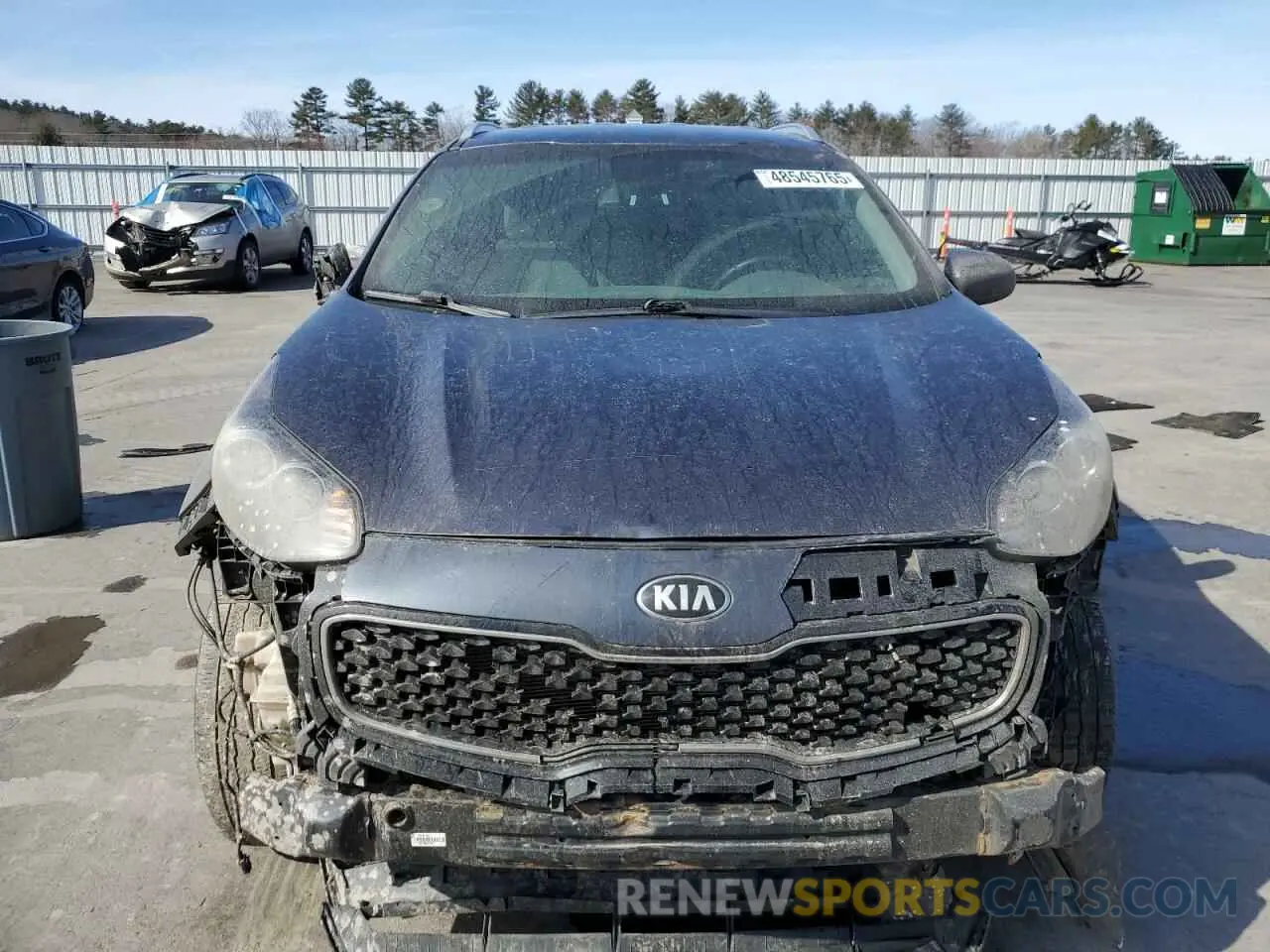 5 Photograph of a damaged car KNDPMCAC0K7551553 KIA SPORTAGE 2019