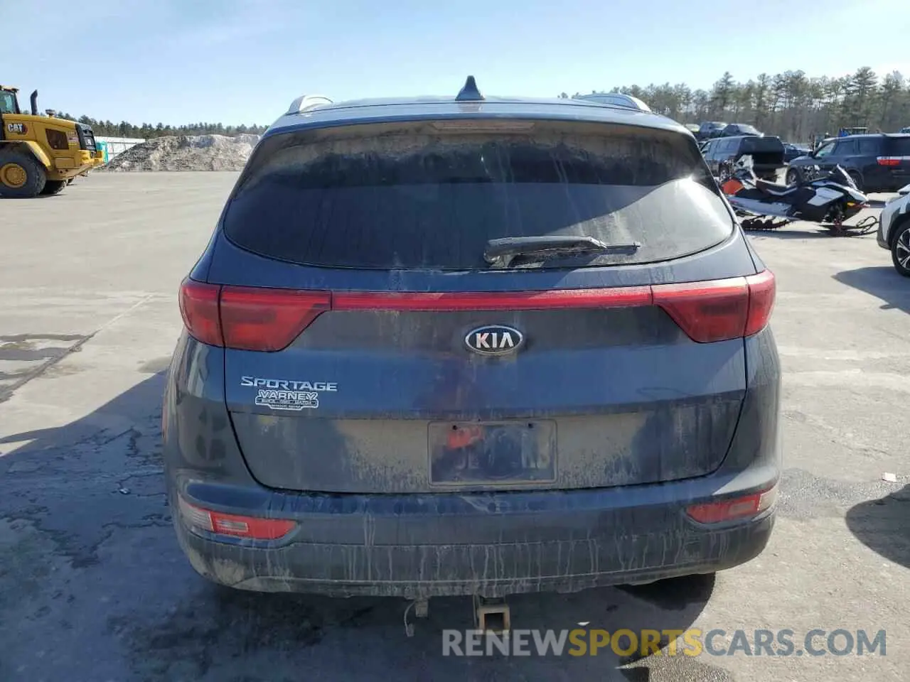 6 Photograph of a damaged car KNDPMCAC0K7551553 KIA SPORTAGE 2019