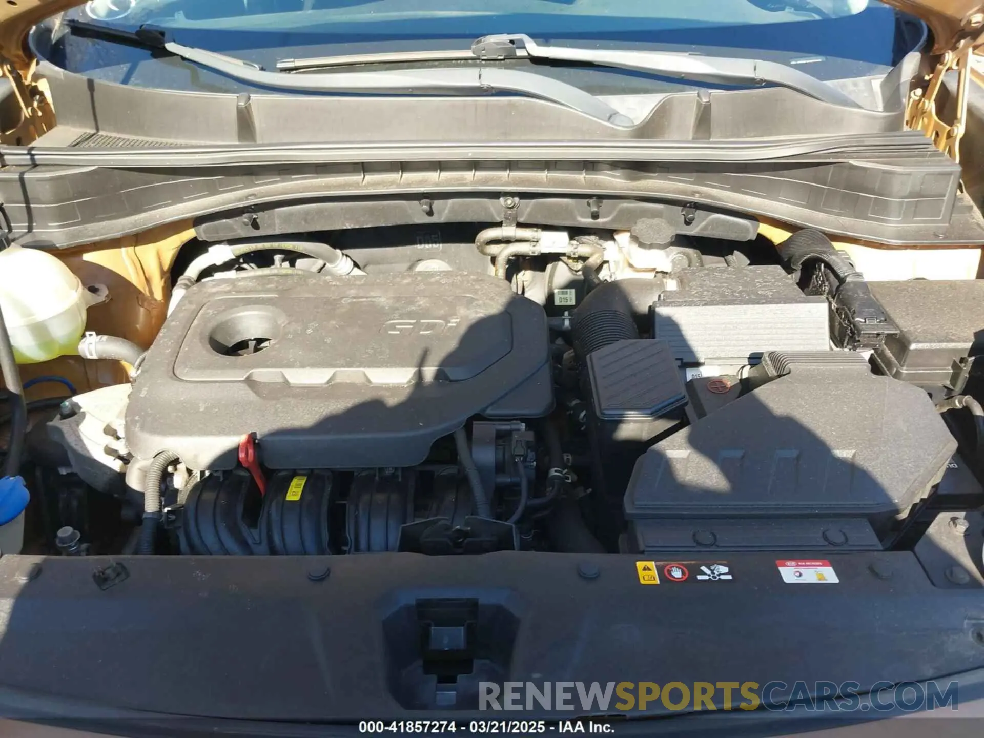 10 Photograph of a damaged car KNDPMCAC0K7573374 KIA SPORTAGE 2019
