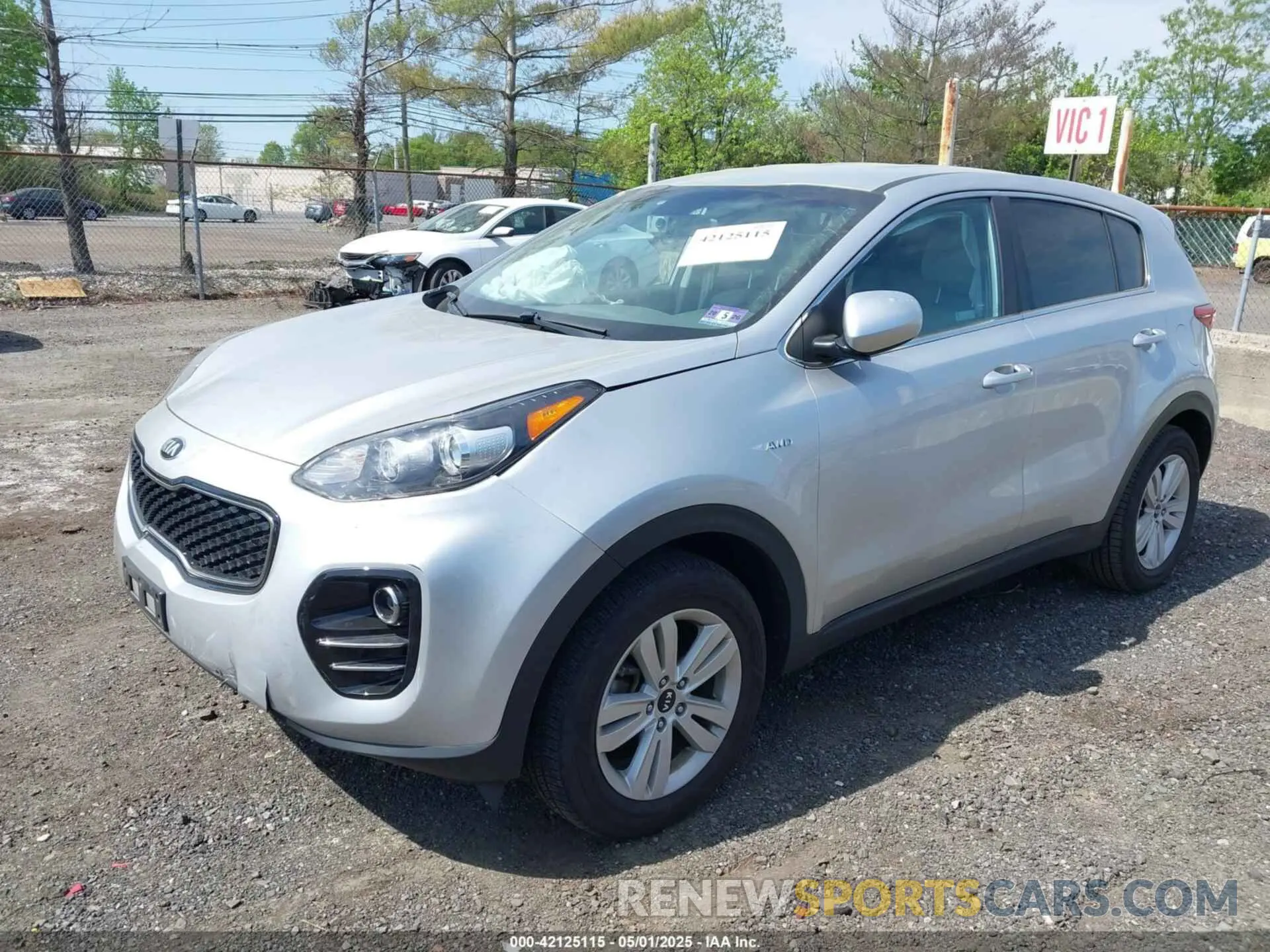 2 Photograph of a damaged car KNDPMCAC0K7588635 KIA SPORTAGE 2019