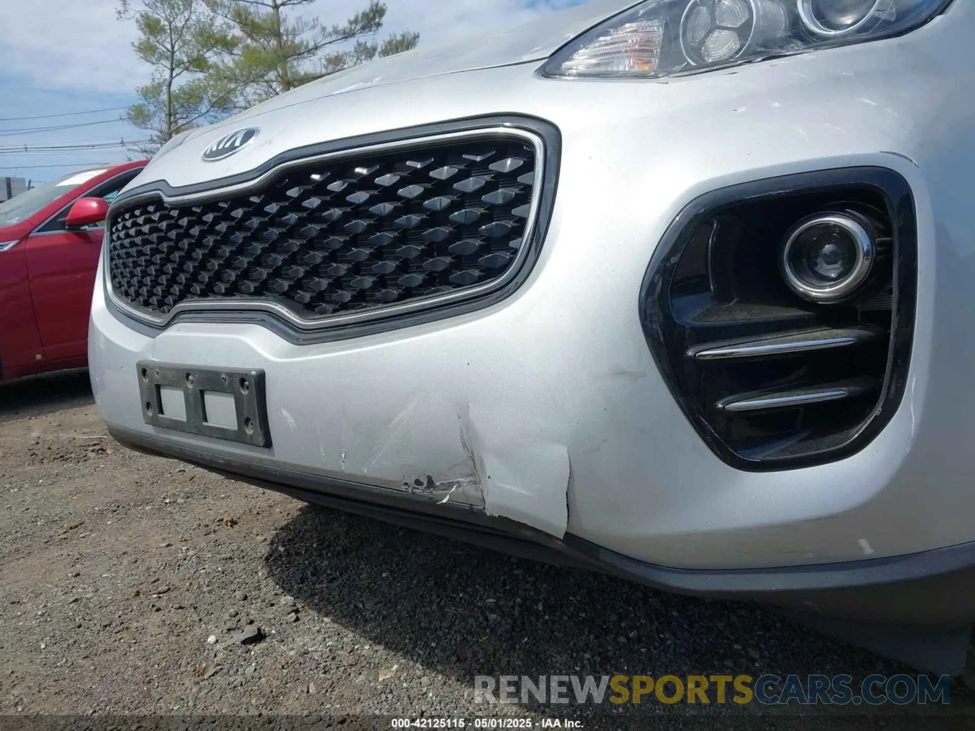 6 Photograph of a damaged car KNDPMCAC0K7588635 KIA SPORTAGE 2019