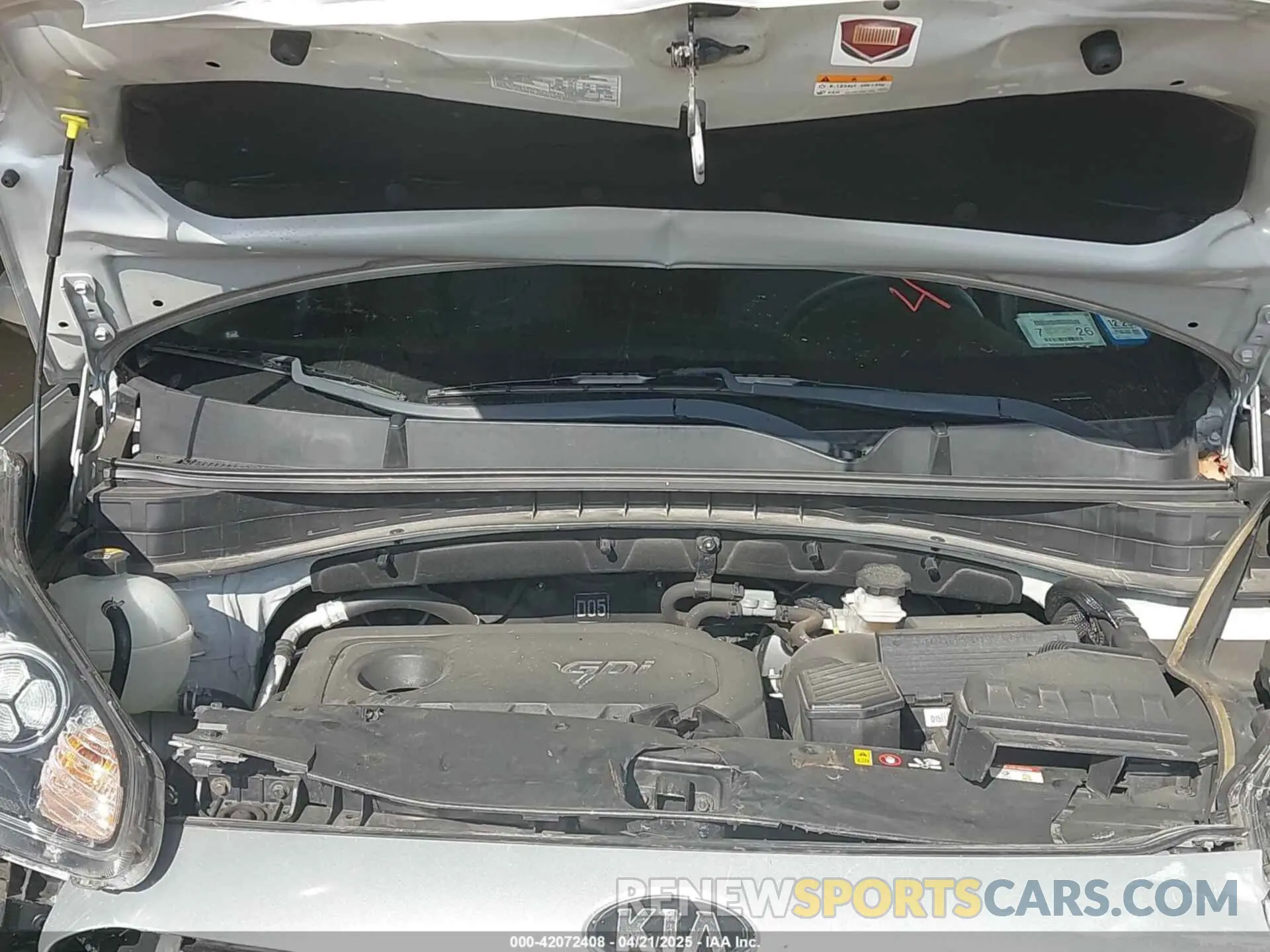 10 Photograph of a damaged car KNDPMCAC0K7618779 KIA SPORTAGE 2019