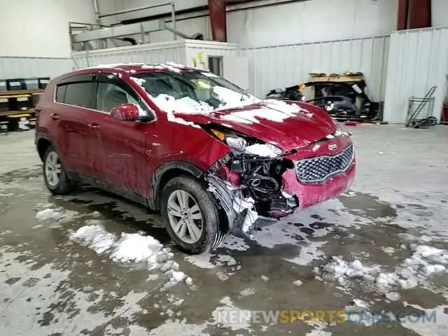 11 Photograph of a damaged car KNDPMCAC0K7620628 KIA SPORTAGE 2019