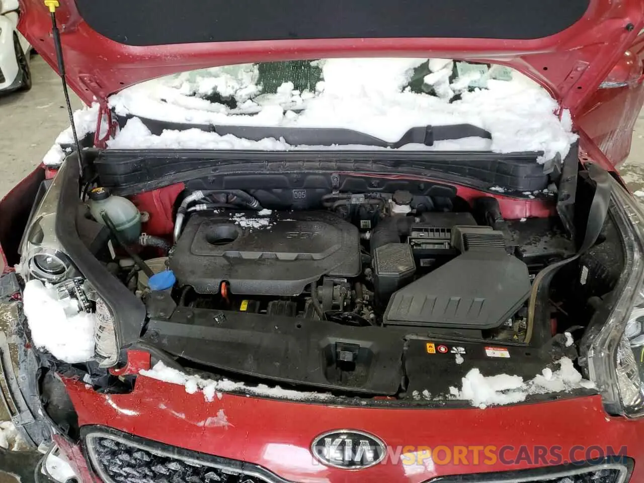 14 Photograph of a damaged car KNDPMCAC0K7620628 KIA SPORTAGE 2019