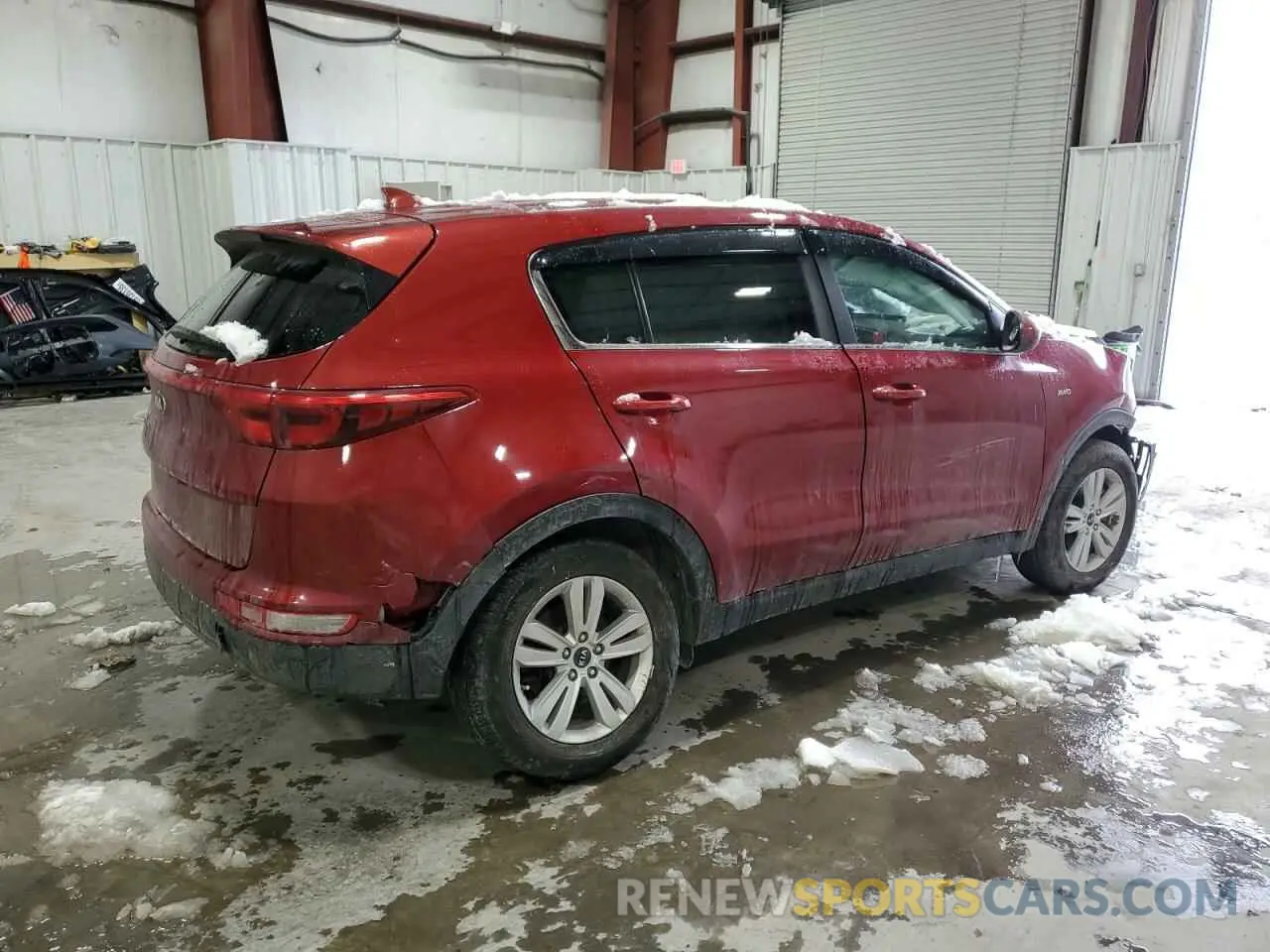 3 Photograph of a damaged car KNDPMCAC0K7620628 KIA SPORTAGE 2019