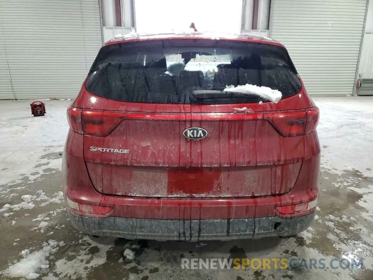 6 Photograph of a damaged car KNDPMCAC0K7620628 KIA SPORTAGE 2019