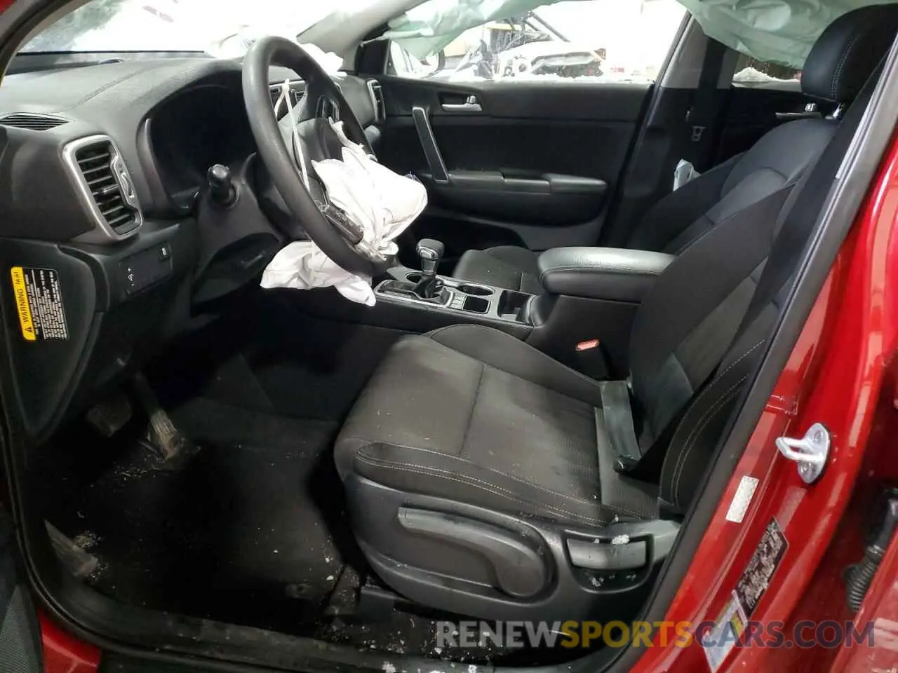 7 Photograph of a damaged car KNDPMCAC0K7620628 KIA SPORTAGE 2019
