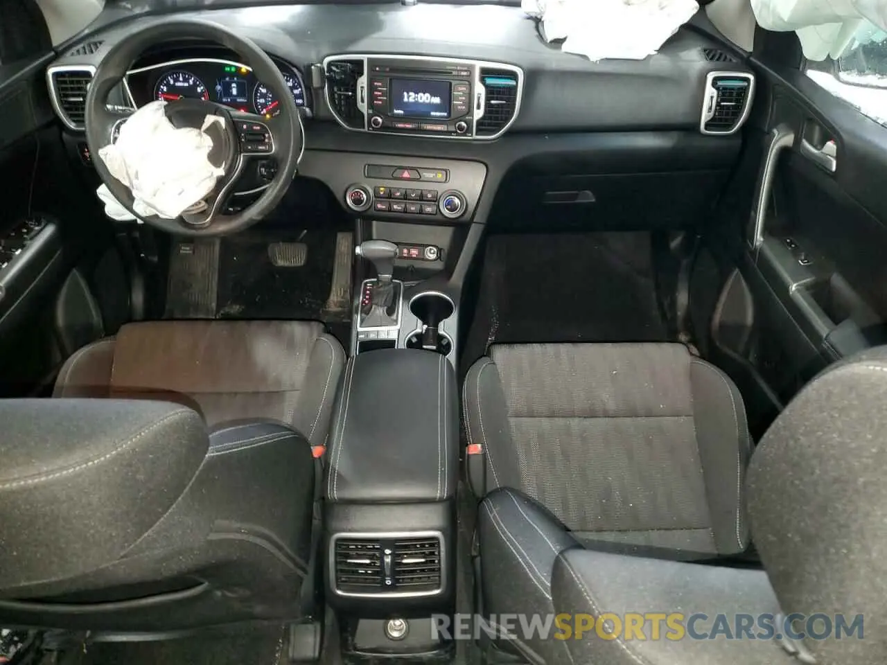 8 Photograph of a damaged car KNDPMCAC0K7620628 KIA SPORTAGE 2019