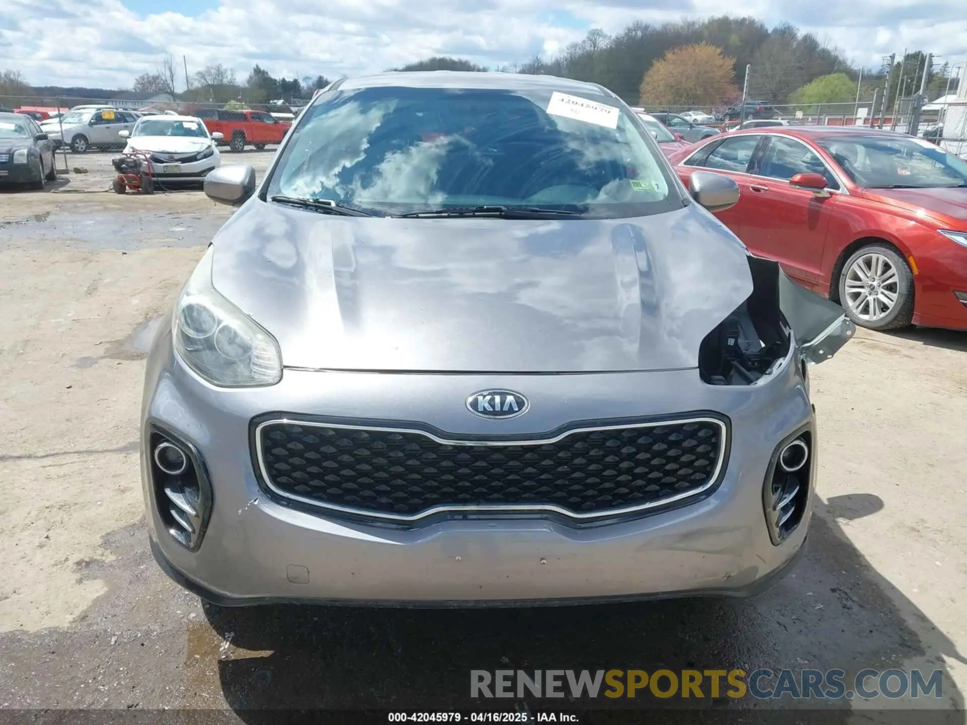13 Photograph of a damaged car KNDPMCAC1K7549844 KIA SPORTAGE 2019