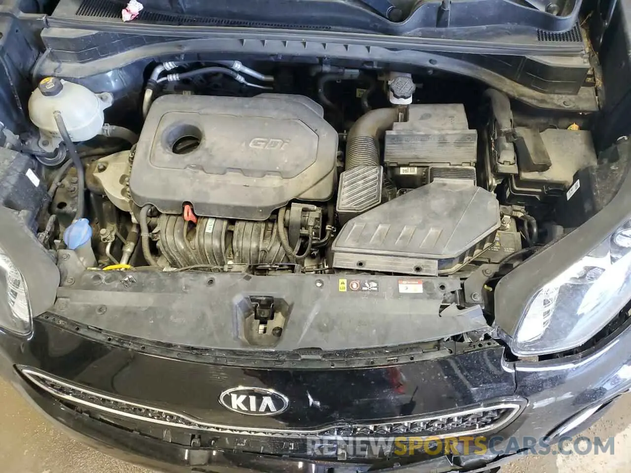13 Photograph of a damaged car KNDPMCAC1K7601747 KIA SPORTAGE 2019