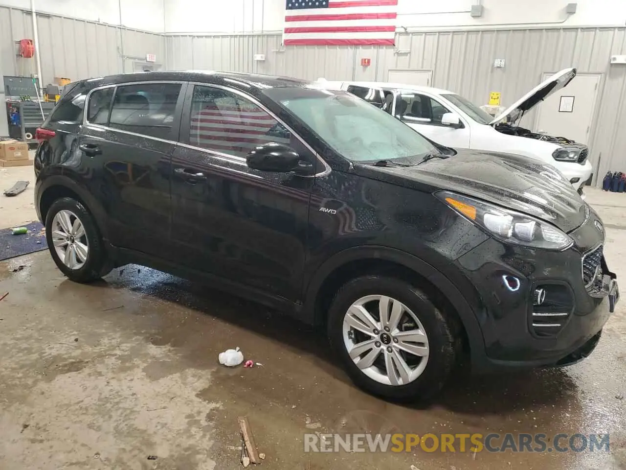 4 Photograph of a damaged car KNDPMCAC1K7601747 KIA SPORTAGE 2019