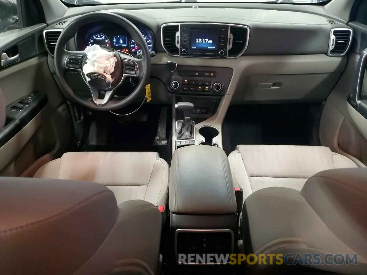 8 Photograph of a damaged car KNDPMCAC1K7601747 KIA SPORTAGE 2019