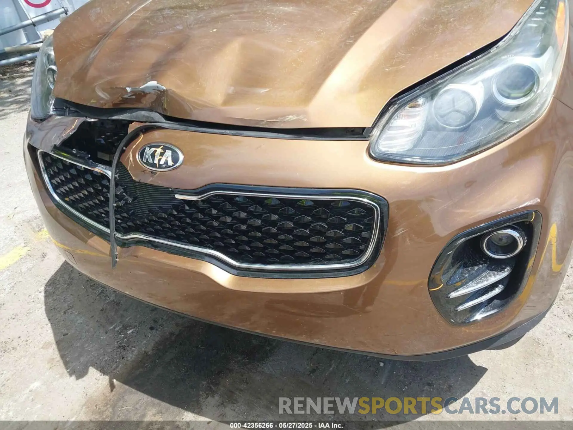 6 Photograph of a damaged car KNDPMCAC1K7615602 KIA SPORTAGE 2019