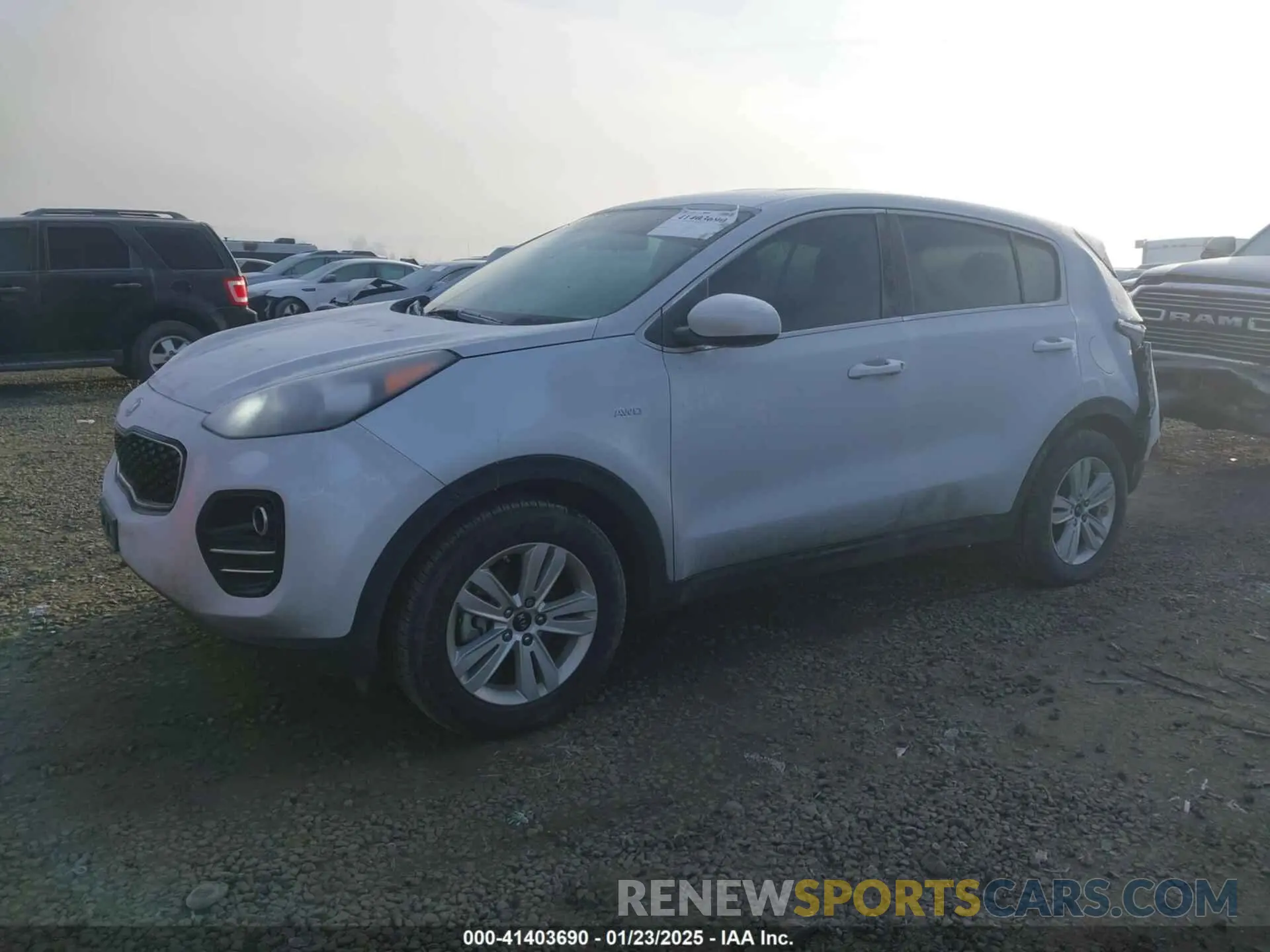 2 Photograph of a damaged car KNDPMCAC2K7508820 KIA SPORTAGE 2019