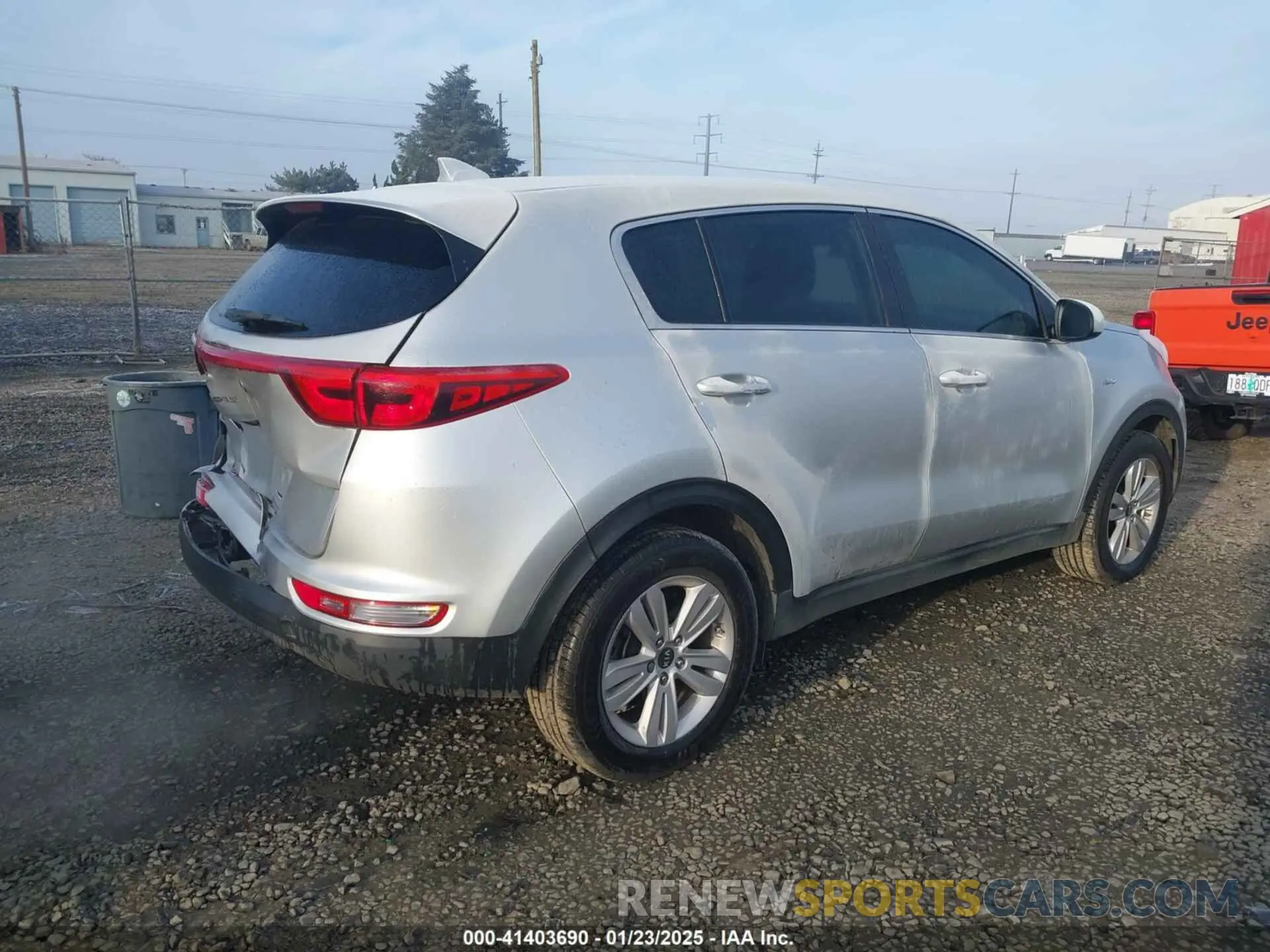 4 Photograph of a damaged car KNDPMCAC2K7508820 KIA SPORTAGE 2019