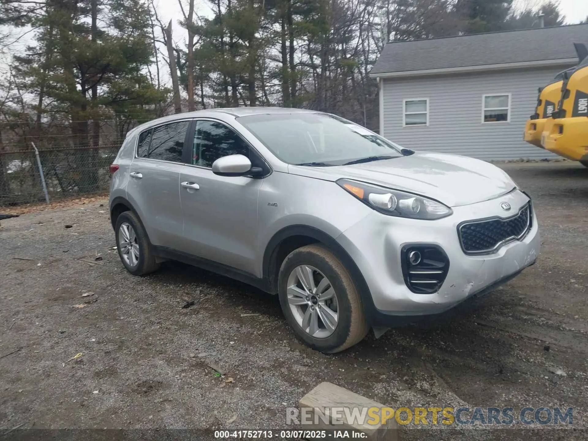 1 Photograph of a damaged car KNDPMCAC2K7523771 KIA SPORTAGE 2019