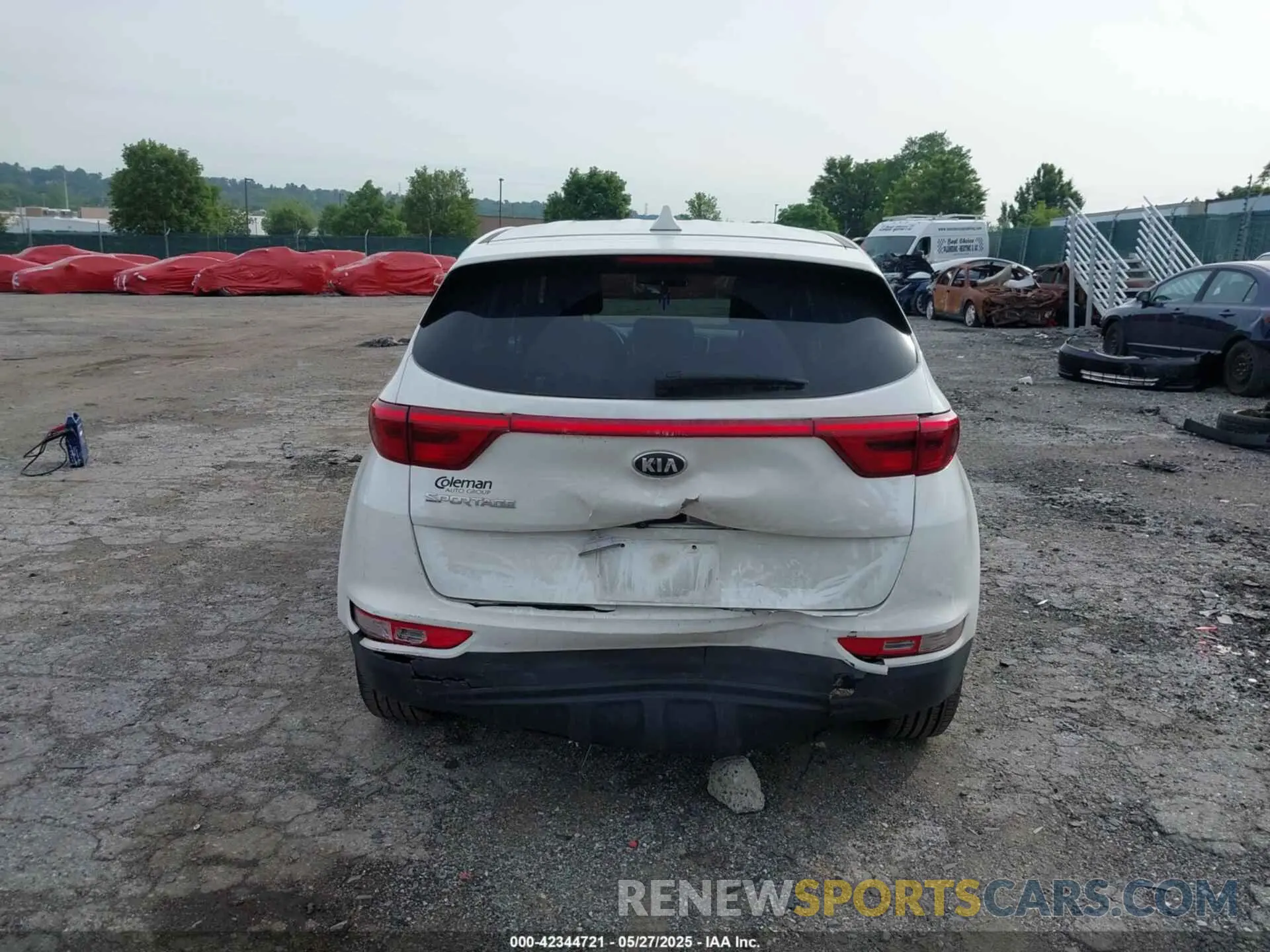 15 Photograph of a damaged car KNDPMCAC2K7527657 KIA SPORTAGE 2019