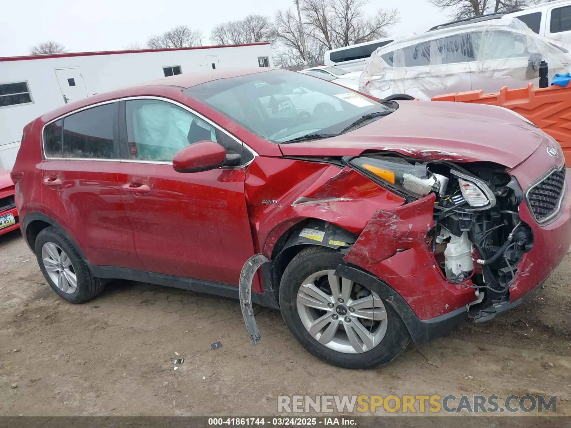 13 Photograph of a damaged car KNDPMCAC2K7530493 KIA SPORTAGE 2019