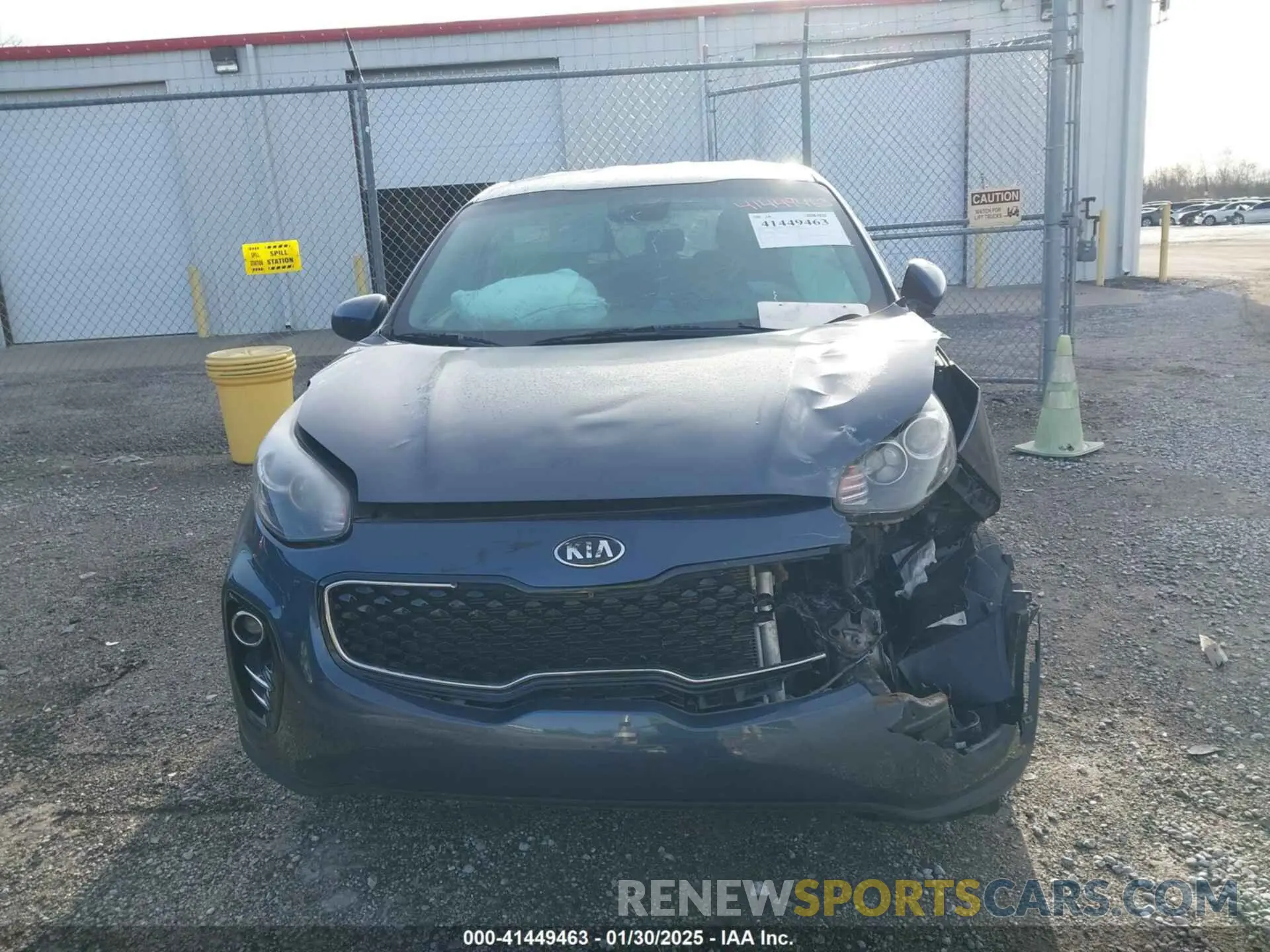 12 Photograph of a damaged car KNDPMCAC2K7562229 KIA SPORTAGE 2019