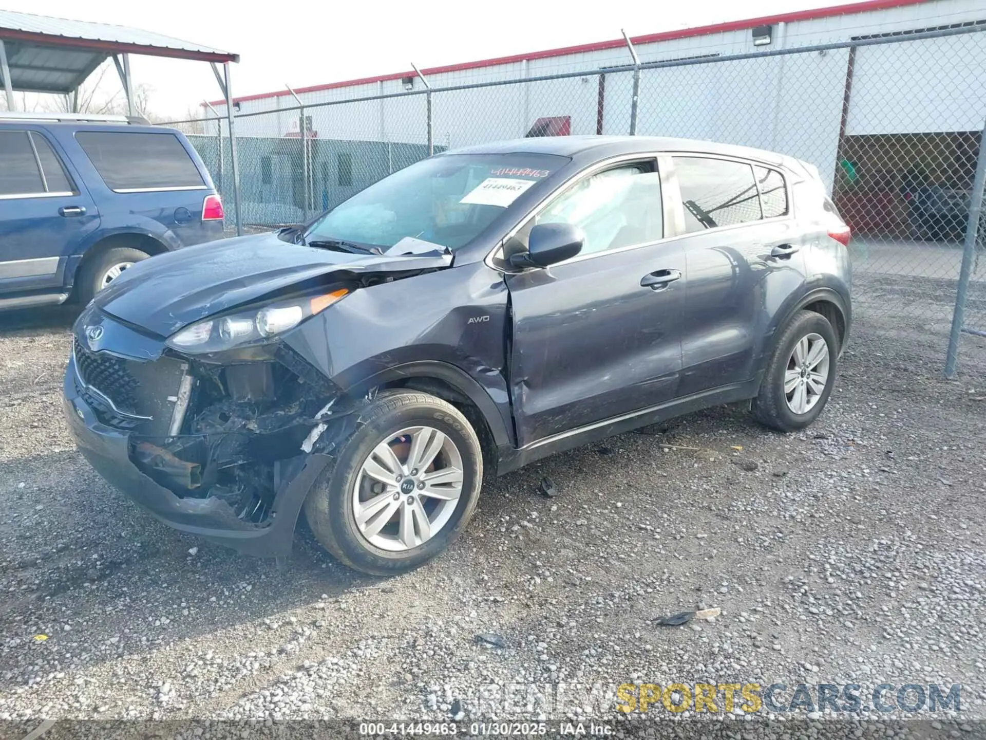2 Photograph of a damaged car KNDPMCAC2K7562229 KIA SPORTAGE 2019