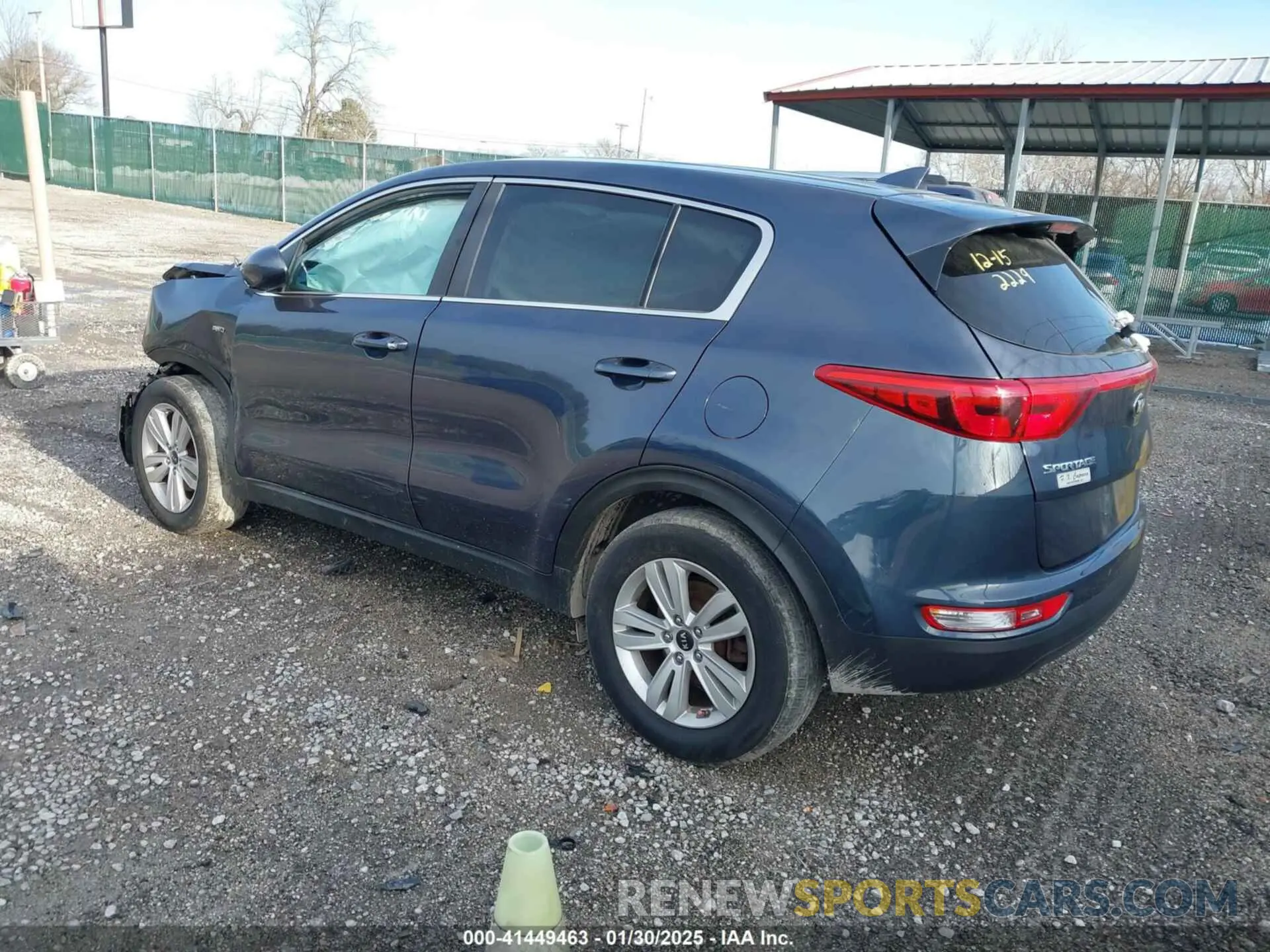 3 Photograph of a damaged car KNDPMCAC2K7562229 KIA SPORTAGE 2019