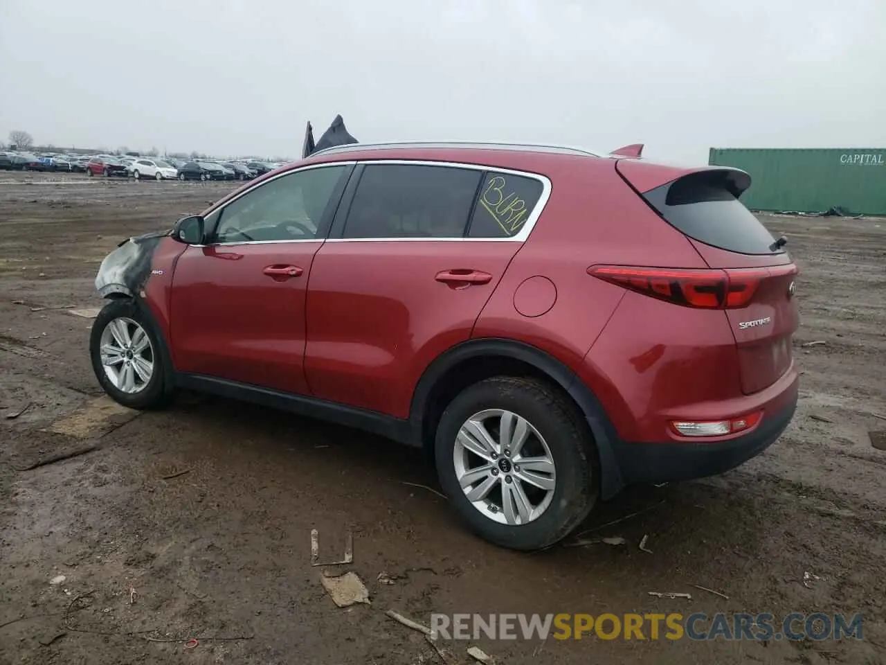2 Photograph of a damaged car KNDPMCAC2K7587776 KIA SPORTAGE 2019
