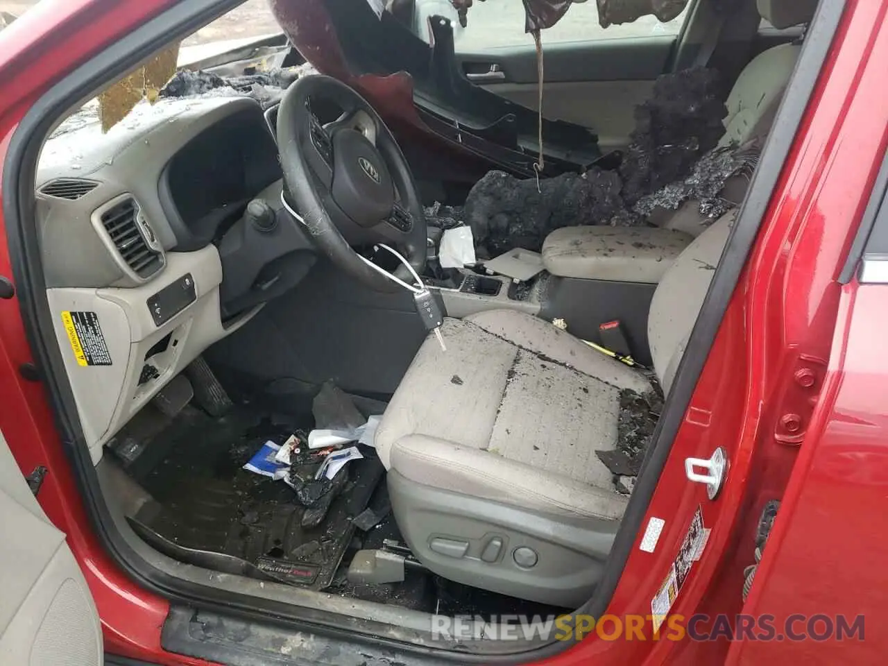 7 Photograph of a damaged car KNDPMCAC2K7587776 KIA SPORTAGE 2019