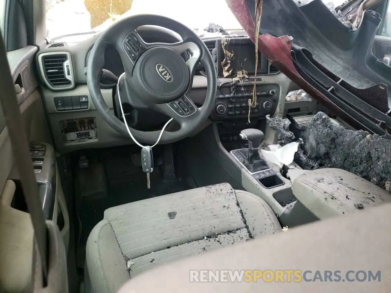 8 Photograph of a damaged car KNDPMCAC2K7587776 KIA SPORTAGE 2019