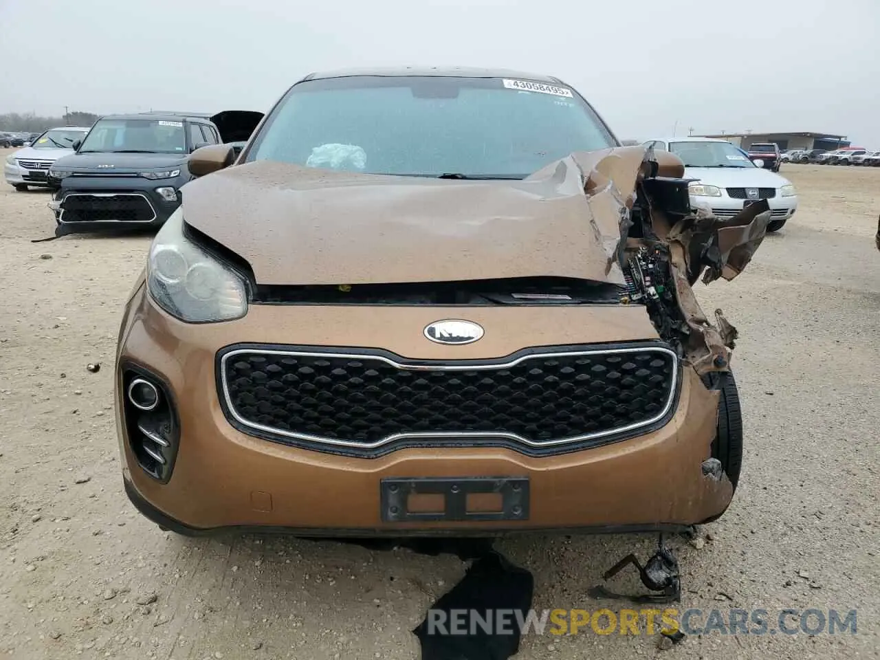 5 Photograph of a damaged car KNDPMCAC2K7600154 KIA SPORTAGE 2019