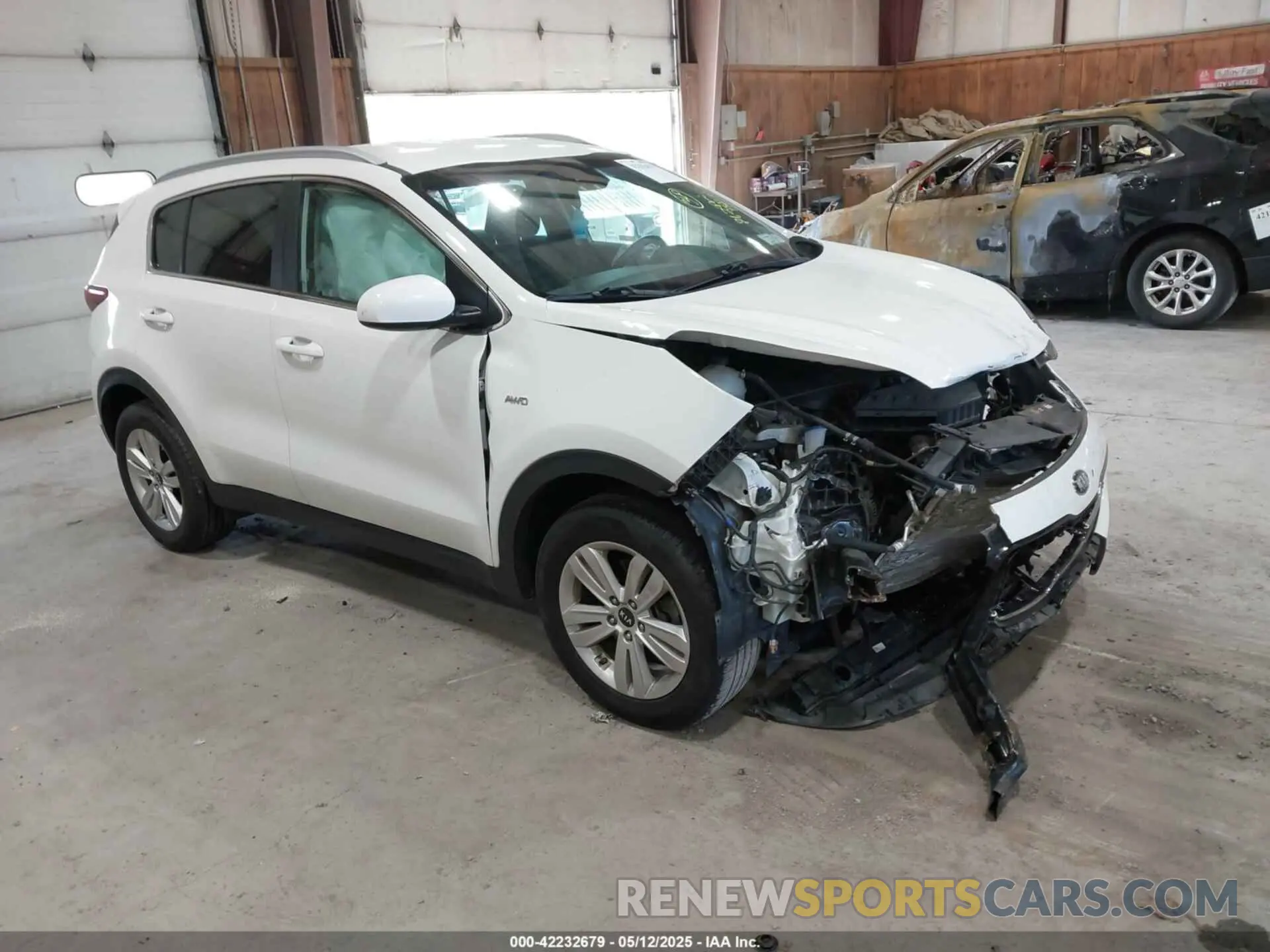 1 Photograph of a damaged car KNDPMCAC2K7602650 KIA SPORTAGE 2019