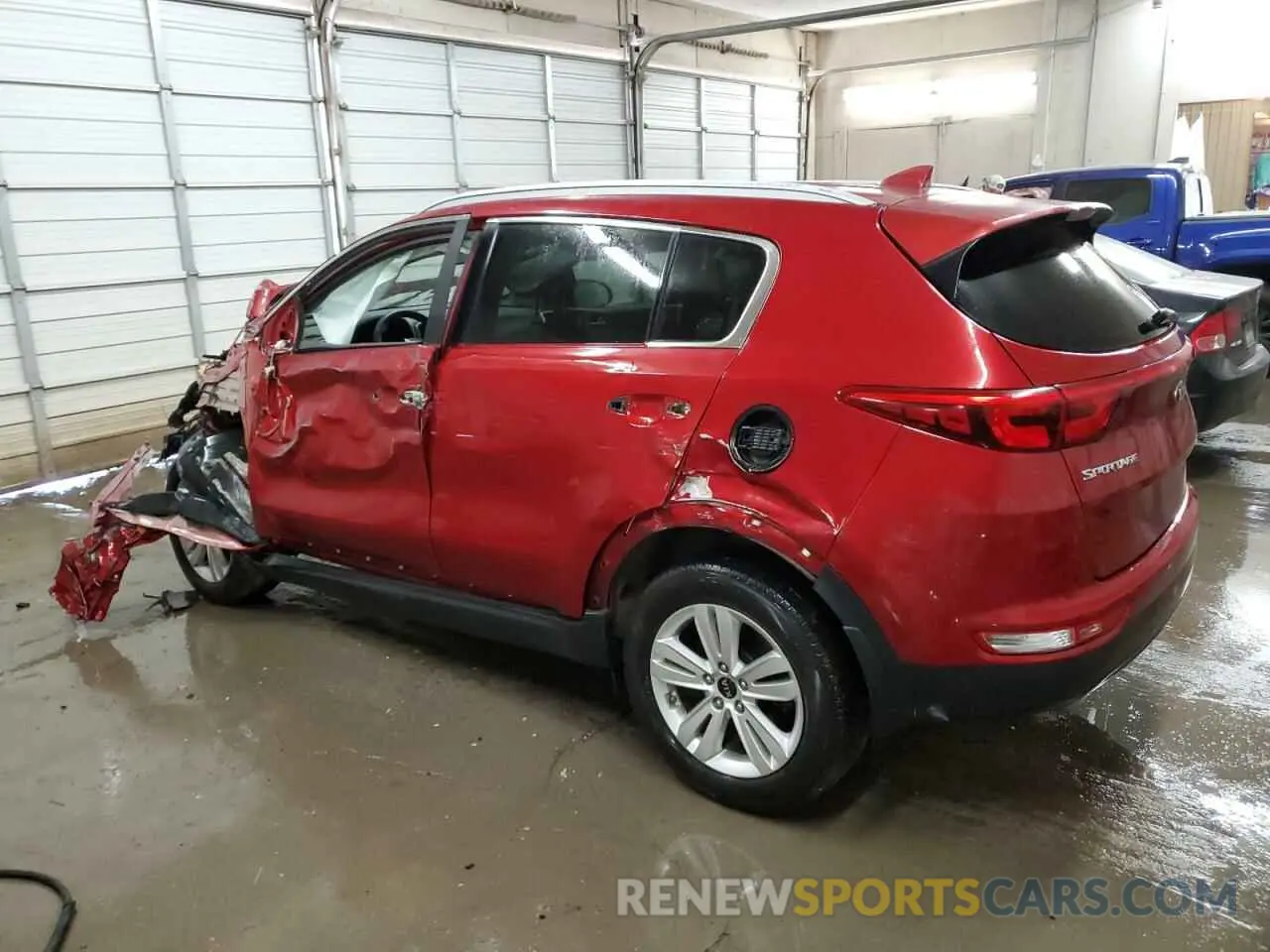 2 Photograph of a damaged car KNDPMCAC3K7548887 KIA SPORTAGE 2019