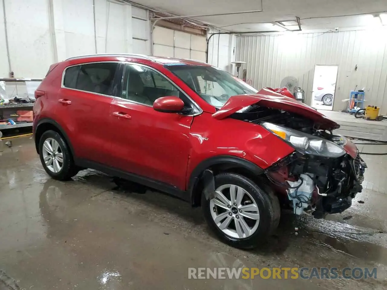 4 Photograph of a damaged car KNDPMCAC3K7548887 KIA SPORTAGE 2019