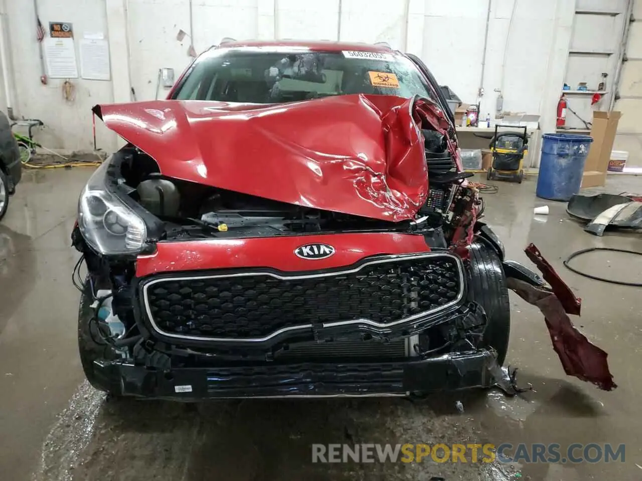 5 Photograph of a damaged car KNDPMCAC3K7548887 KIA SPORTAGE 2019