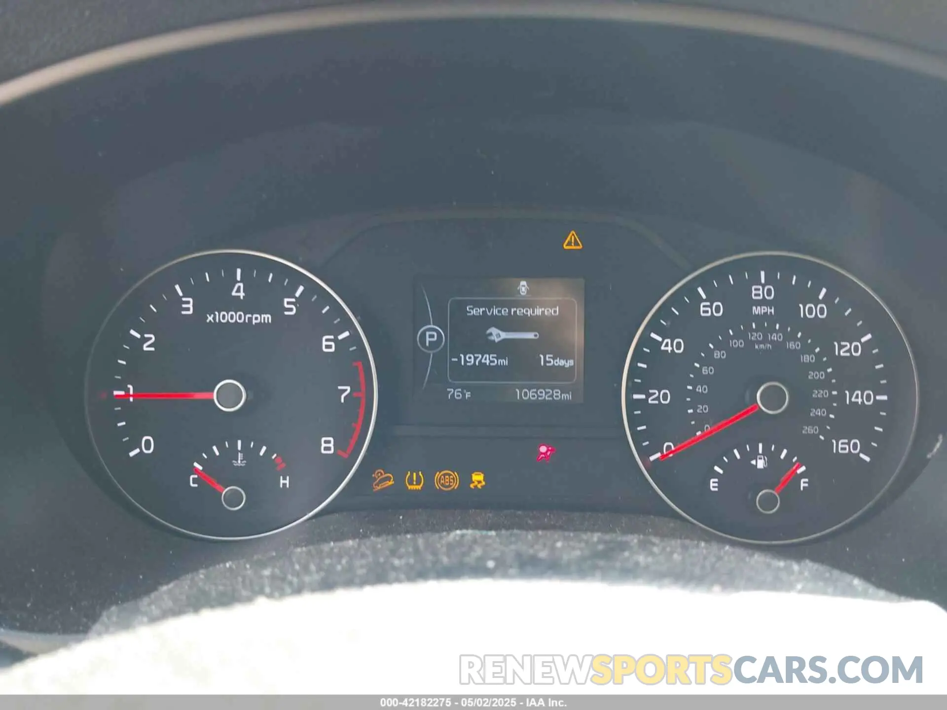 6 Photograph of a damaged car KNDPMCAC3K7593702 KIA SPORTAGE 2019