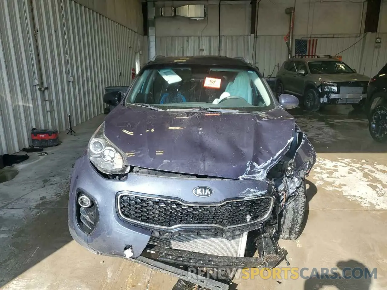 5 Photograph of a damaged car KNDPMCAC3K7605699 KIA SPORTAGE 2019