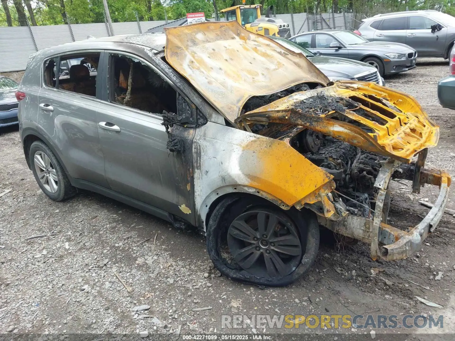 1 Photograph of a damaged car KNDPMCAC3K7609994 KIA SPORTAGE 2019