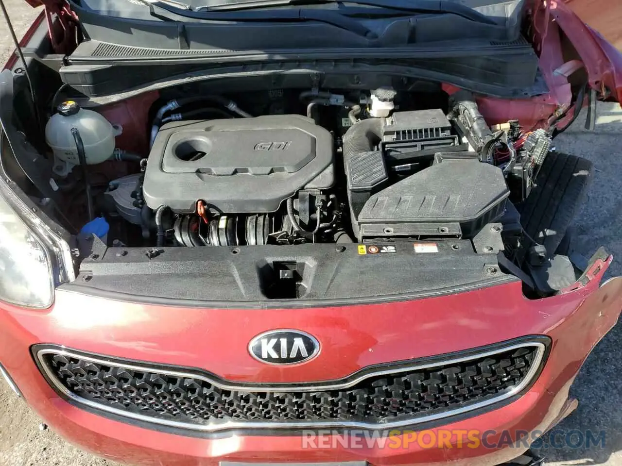 14 Photograph of a damaged car KNDPMCAC3K7624673 KIA SPORTAGE 2019