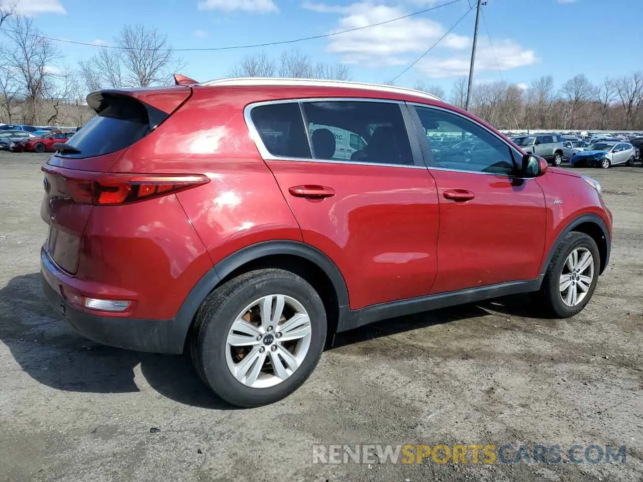 3 Photograph of a damaged car KNDPMCAC3K7624673 KIA SPORTAGE 2019