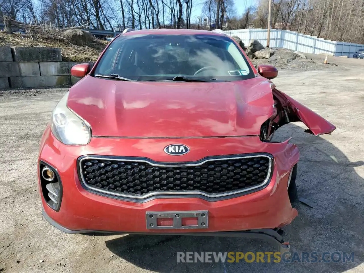 5 Photograph of a damaged car KNDPMCAC3K7624673 KIA SPORTAGE 2019
