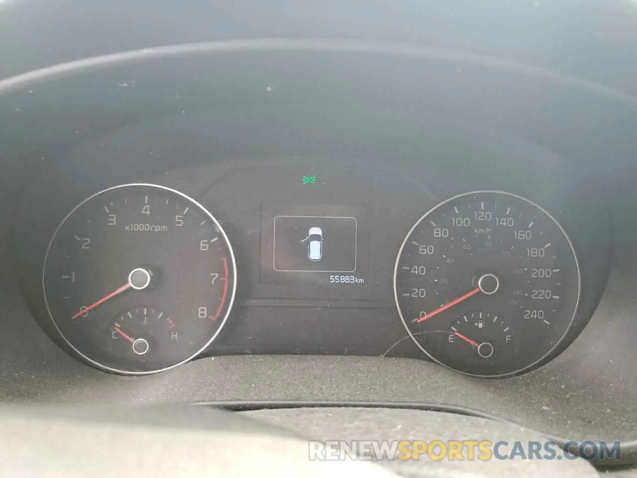 9 Photograph of a damaged car KNDPMCAC4K7493527 KIA SPORTAGE 2019