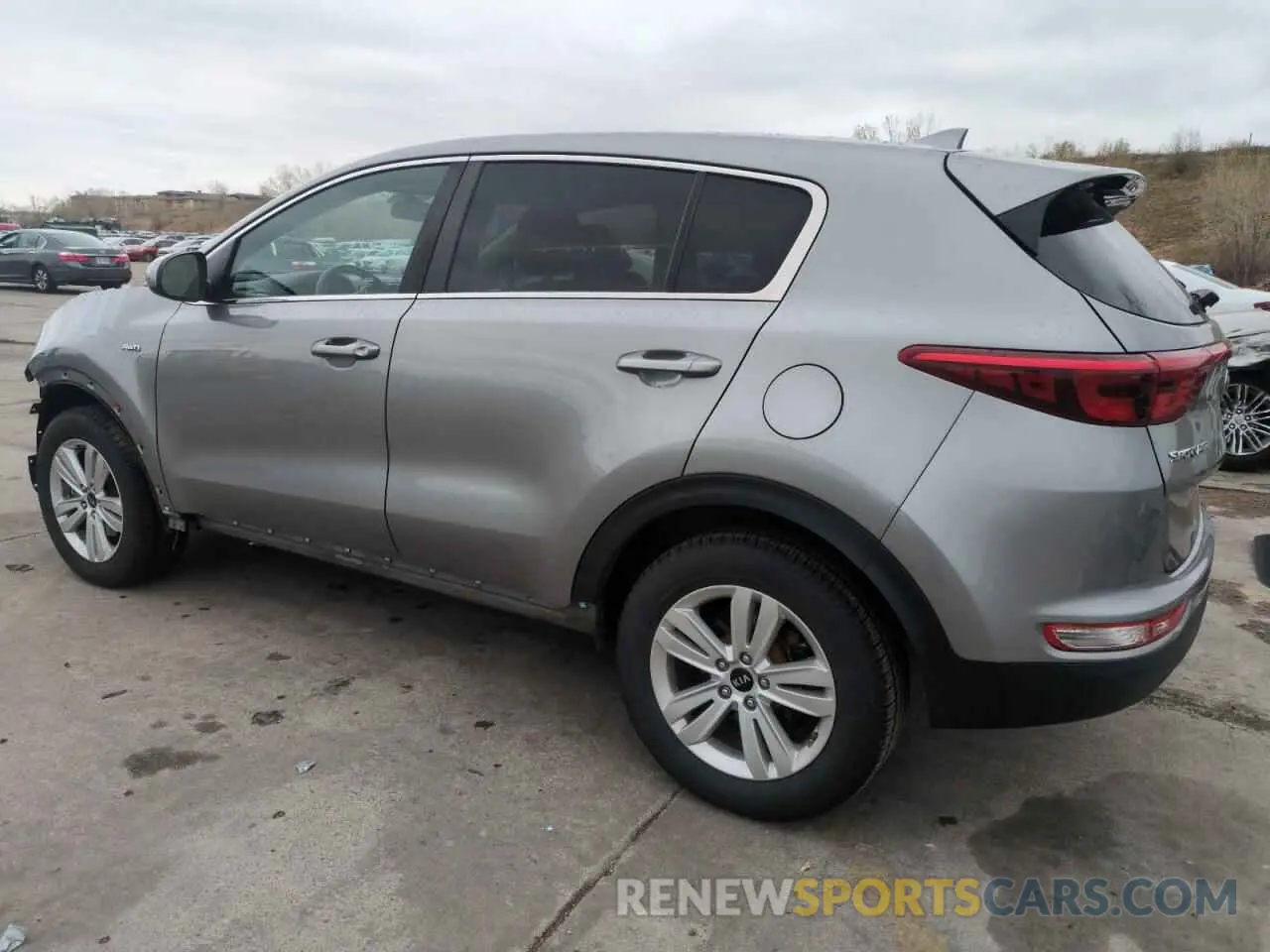 2 Photograph of a damaged car KNDPMCAC4K7609454 KIA SPORTAGE 2019