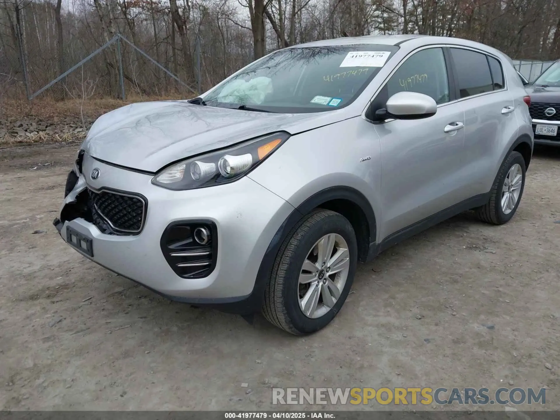 2 Photograph of a damaged car KNDPMCAC5K7531976 KIA SPORTAGE 2019